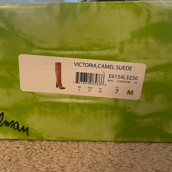 NEW Sam Edelman Camel Suede Boots - Picture 3 of 10